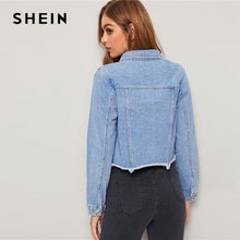 Load image into Gallery viewer, Blue Denim Jacket