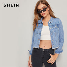 Load image into Gallery viewer, Blue Denim Jacket