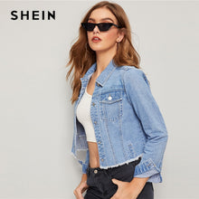 Load image into Gallery viewer, Blue Denim Jacket