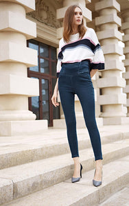 High-waist Slim Fit Jeans