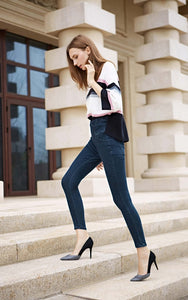 High-waist Slim Fit Jeans