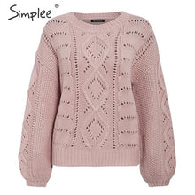 Load image into Gallery viewer, Knitted Women Pullover