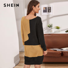 Load image into Gallery viewer, Multicolor Sweater Dress