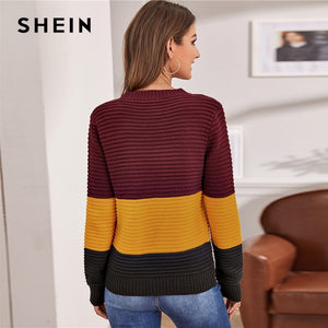 Multicolor Winter Sweater